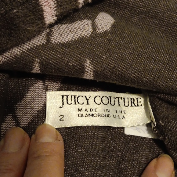 Vintage Juicy Couture Terry cloth beach cover up - Picture 4 of 5